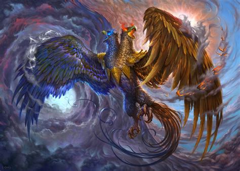 Semruk | Mythical birds, Fantasy creatures art, Mythical creatures art