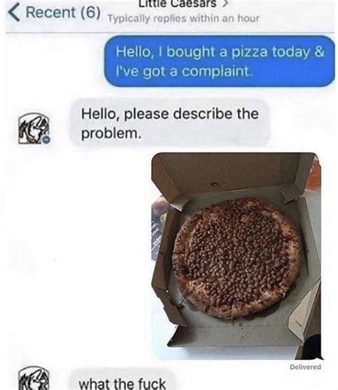 Bean pizza : r/memes