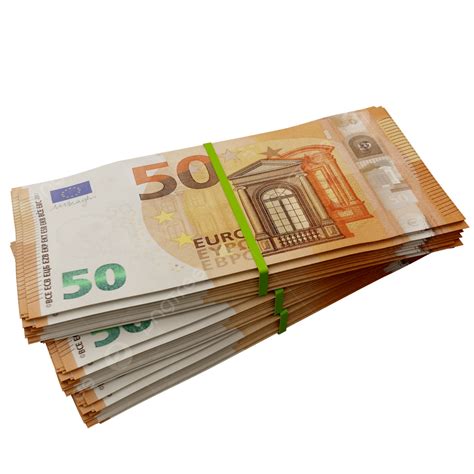 Pile De 50 Euros PNG , 50 Euro Pile Tas Transparent, Euro Transparent ...