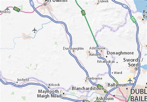 MICHELIN Dunshaughlin map - ViaMichelin