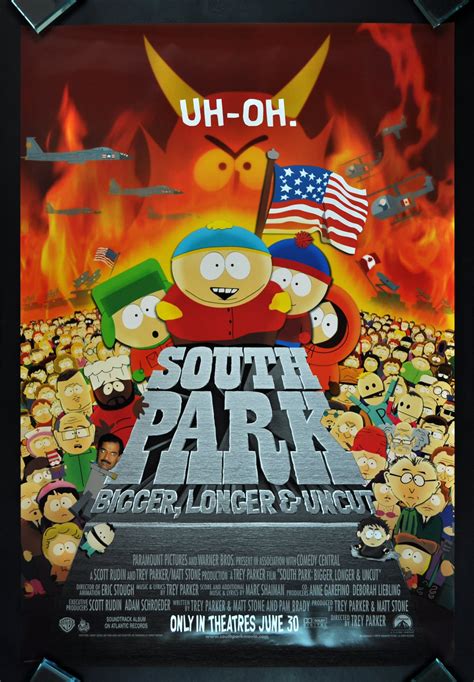 SOUTH PARK * 1SH ORIGINAL DS MOVIE POSTER 1999 | eBay