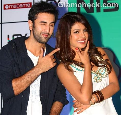 Priyanka Chopra Pretty in Green & White While Promoting “Barfi” with Co ...