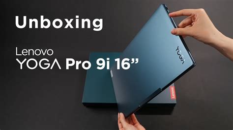 Unboxing the new Lenovo Yoga Pro 9i 16" (2023) - YouTube