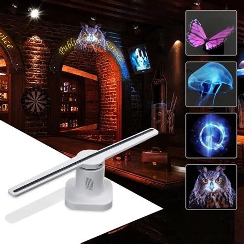 Professional LED Holographic Projector Hologram Player 3D Hologram Projector Holographic ...