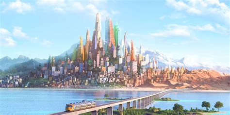 The Art of Zootopia: 70 Original Environment Concept Art