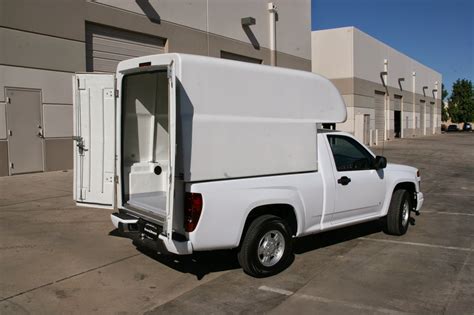 Transferable Slip-On Work Truck Bodies For Standard Pickup Trucks: Diesel Mid-Size Work Trucks