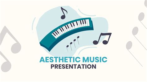 Aesthetic Music Presentation in PDF, PowerPoint, Google Slides ...