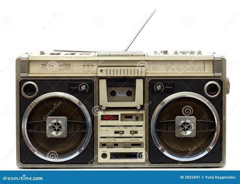 Old Tape-recorder Stock Image - Image: 2822691