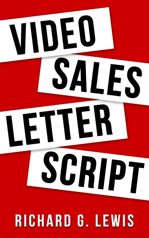 Video Sales Letter Script: VSL Template with Examples by Richard G ...