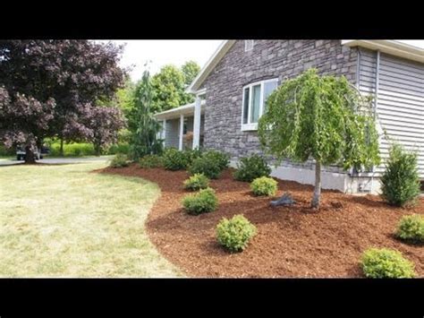 Oxford CT Landscape Designer | Front Yard Landscape Design Ideas | Ranch Landscaping Ideas - YouTube