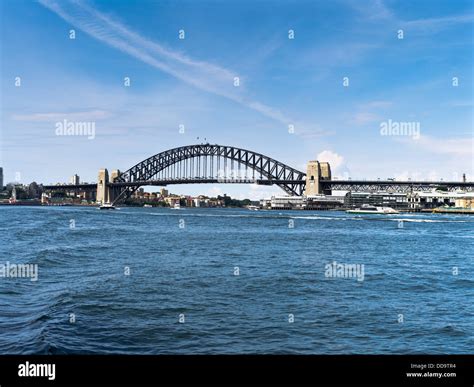 dh Sydney Harbour SYDNEY AUSTRALIA Rivercat catamaran ferry Sydney Harbour Bridge Stock Photo ...