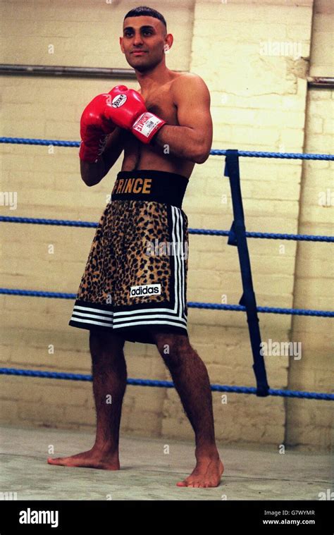 Boxing. Prince Naseem Hamed Training, Sheffield. Prince Naseem Hamed in ...