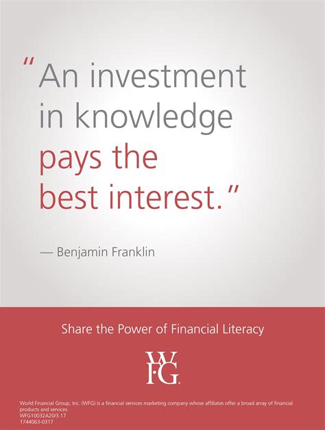 WFG Opportunity » Financial Literacy Month | Financial literacy, Financial education, Financial ...