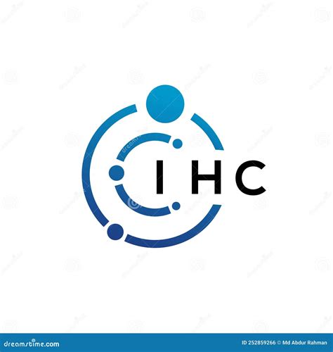 IHC Letter Technology Logo Design on White Background. IHC Creative Initials Letter it Logo ...