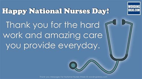 Thank You, Nurses! 30+ Messages For National Nurses Week » Wording Ideas