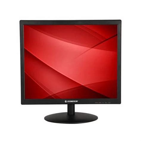 Plastic Zebster VS17HD LED Monitor, Model Name/Number: ZEB-VS17HD, Screen Size: 43.1cm at Rs ...