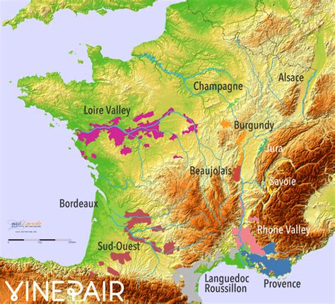 4 Animated Relief Maps Of Europe's Famous Wine Regions | VinePair