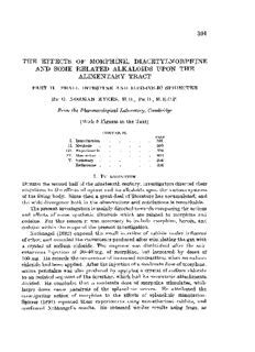 Download 391 the effects of morphine, diacetylmorphine and some related ...