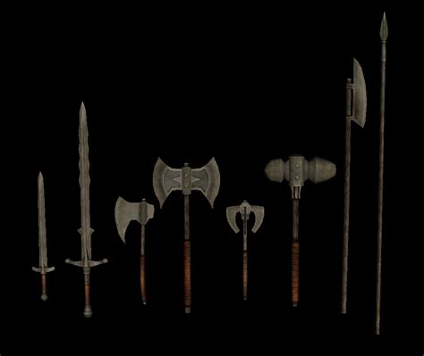 Iron weapons image - Shivering Isles - The March of Order mod for Mount ...