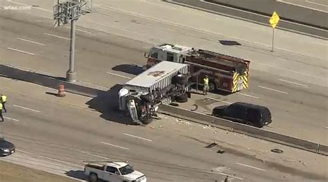 Semis involved in Allen crash causing traffic issues | wfaa.com