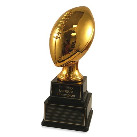 Perpetual Jumbo Gold Football Trophy - Far Out Awards