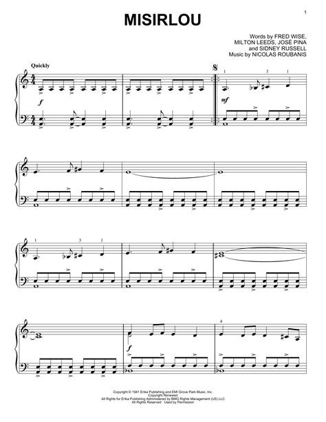 Misirlou | Sheet Music Direct