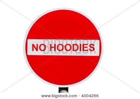 No Hoodies Sign Image & Photo (Free Trial) | Bigstock