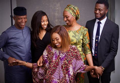 Beautiful photos of Vice President Yemi Osinbajo and his family