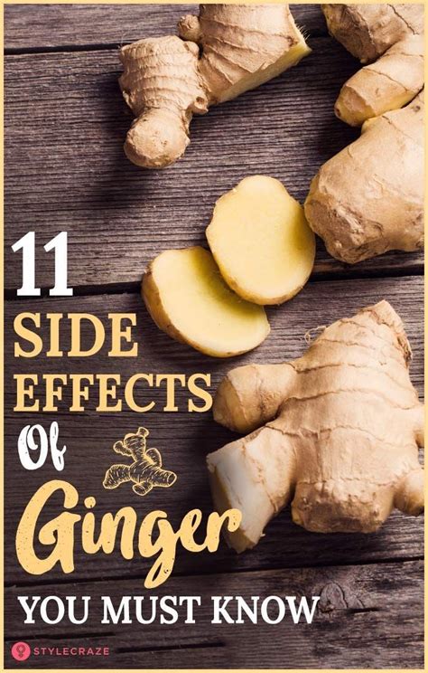 9 Side Effects Of Ginger You Must Know About | Effects of ginger ...