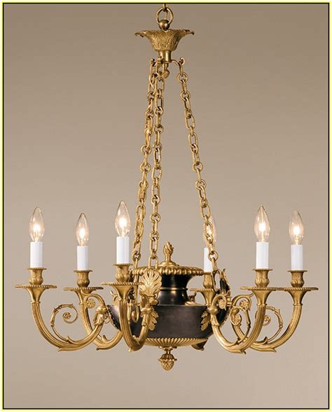 Antique Brass Chandelier With Crystals - Chandelier #16121 | Home Design Ideas