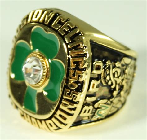 Larry Bird High Quality Replica 1984 Boston Celtics Championship ...