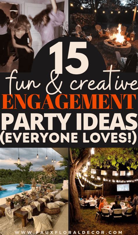 15 Fun and Creative Engagement Party Ideas to Wow Your Guests - FFD