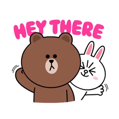 Line friends stickers 1 WhatsApp Stickers - Stickers Cloud