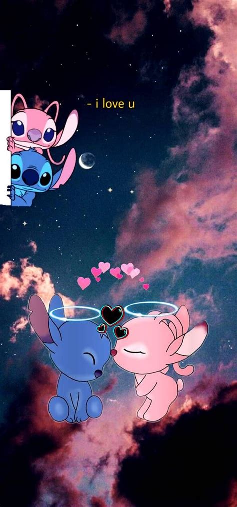 Android Stitch And Angel Wallpaper - Stitch Angel Wallpapers | exactwall