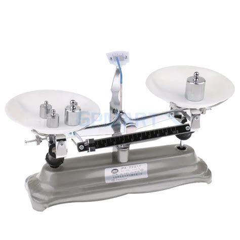 500 Gram Mechanical Table Balance Scale with 7 Weights for Teaching ...