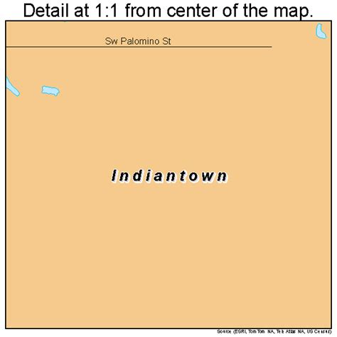 Indiantown Florida Street Map 1233700