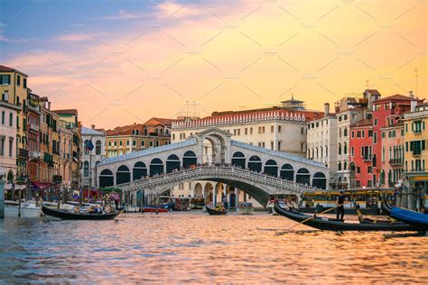 Rialto Bridge in Venice, Italy | High-Quality Architecture Stock Photos ...