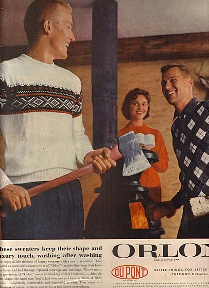 Orlon Fabric Ad 1956 - Vintage Ads and Stuff