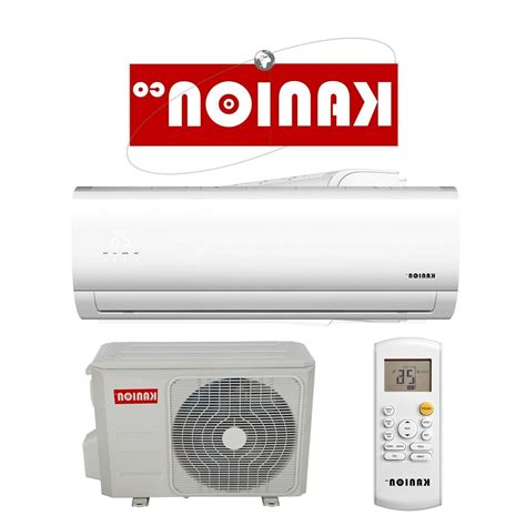 Kanion KWSM-12R410aIH White Mini Split AC Unit 12,000