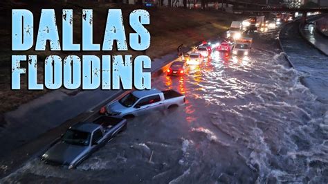 Insane Dallas Flooding- Drone Water Rescues - August 22, 2022 - YouTube