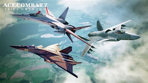 Ace Combat 7 Jets - Những Chiếc Máy Bay Đẹp Mắt Có Tại Game | Nhấn Vào Để Xem!