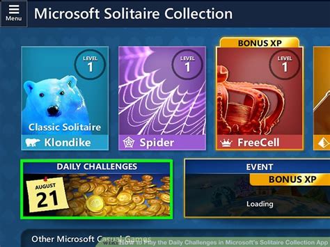 How to Play the Daily Challenges in Microsoft’s Solitaire Collection App