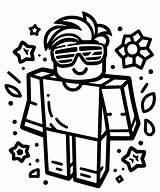 Cool Roblox Guy coloring Page  Download Print Or Color Online For Free sketch template
