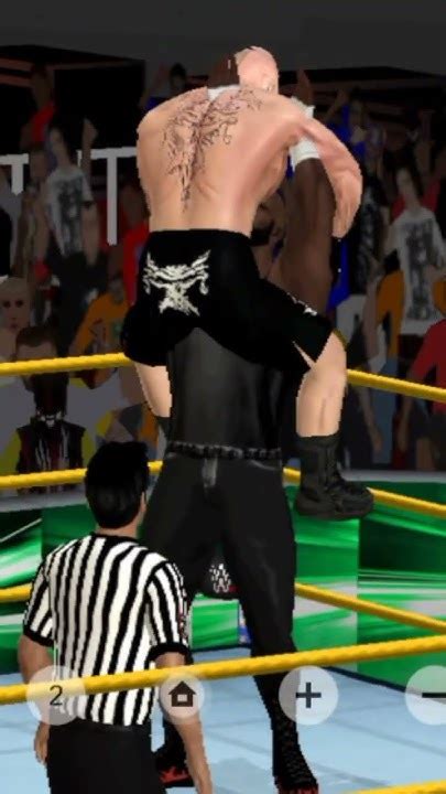 Omos finisher to Brock Lesnar 🔥 #omos #wwe2k #gamingshorts #shorts # ...