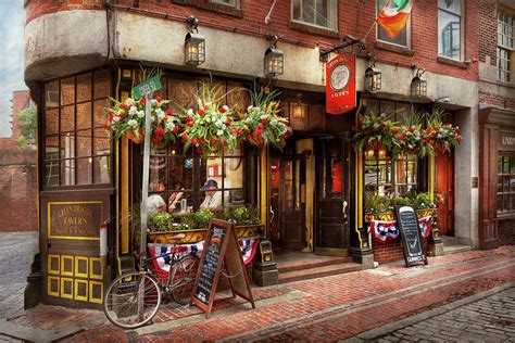 City - Boston MA - The Green Dragon Tavern by Mike Savad