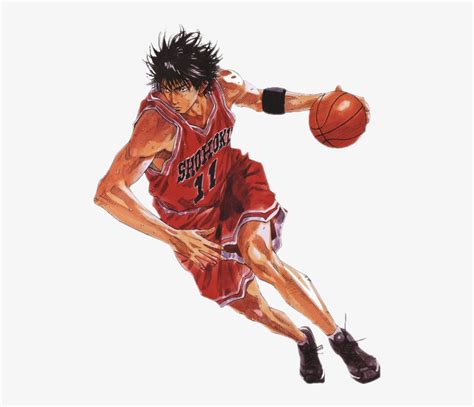 Kaede Rukawa Slam Dunk Photo - Slam Dunk Transparent PNG - 550x700 ...