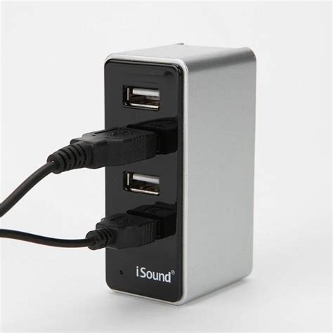 The 4-Port USB Wall Charger | Gadgetsin