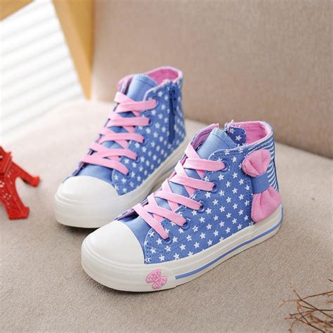 Hot Sale Children Sneakers 2015 Spring Girls Sneakers Polka Dot Kids ...