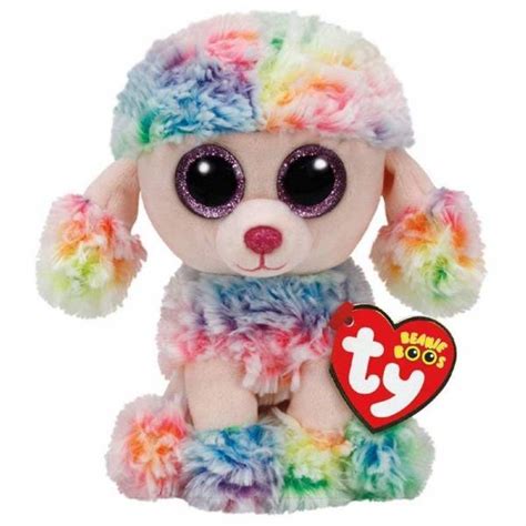 Ty Beanie Boo Rainbow the Poodle 6" - The Toy Shop