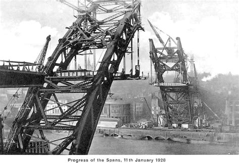 Tyne Bridge under construction. | Roger Sheales | Flickr